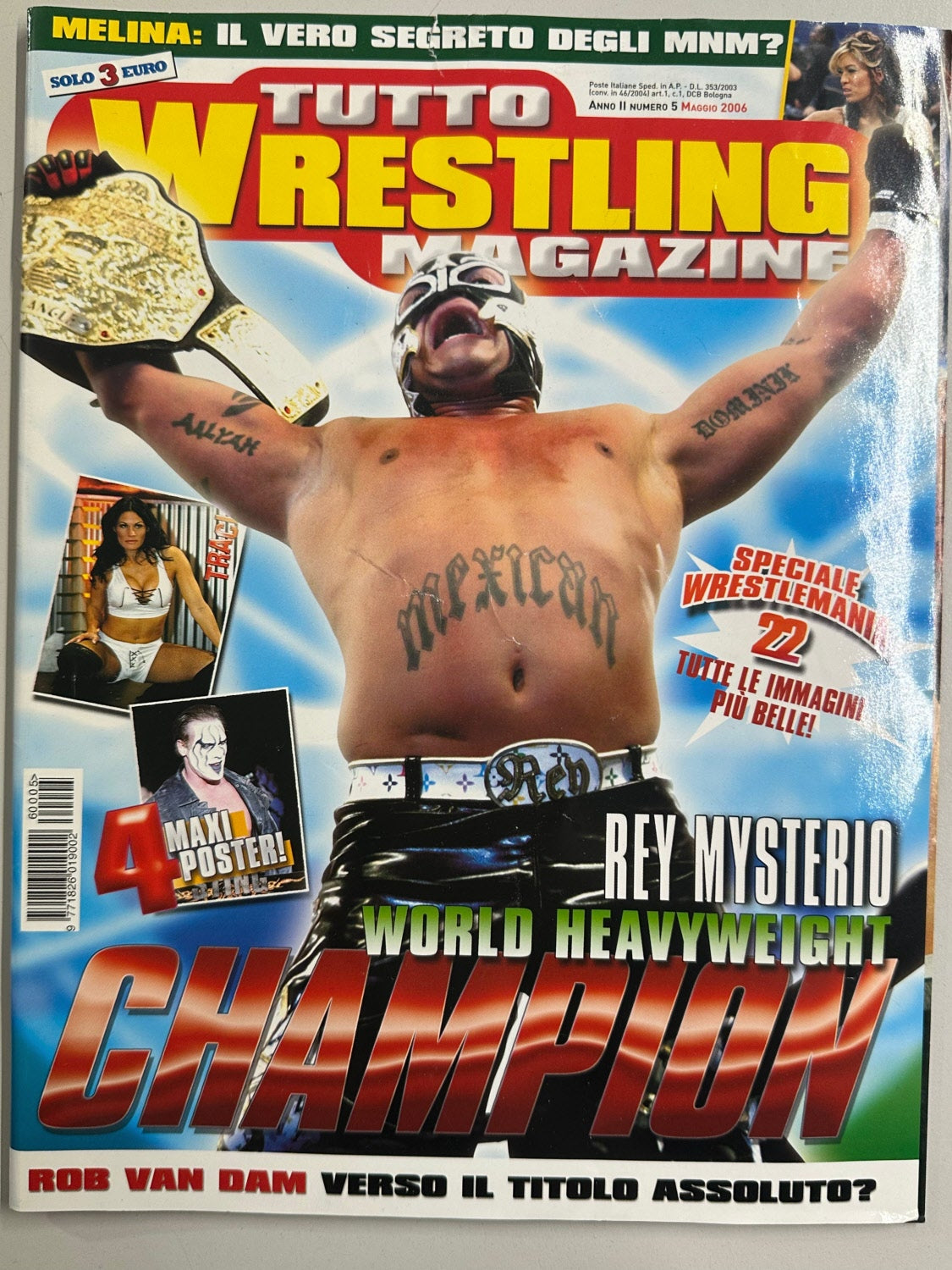 Tutto Wrestling Magazine - Maggio 2006 (Condizioni non perfette, vedi le foto)