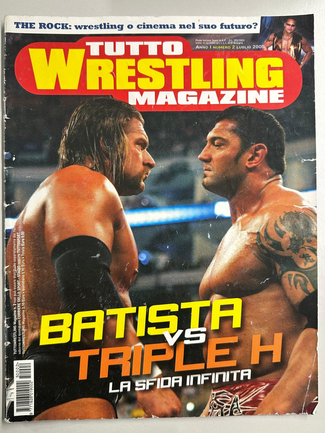 Tutto Wrestling Magazine - Luglio 2005 (Condizioni non perfette, vedi le foto)