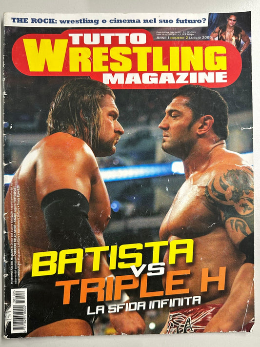 Tutto Wrestling Magazine - Luglio 2005 (Condizioni non perfette, vedi le foto)