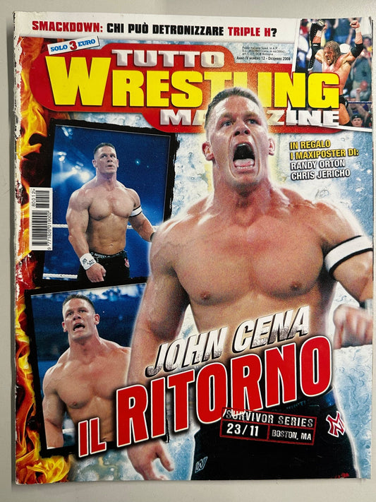 Tutto Wrestling Magazine - Dicembre 2008 (Condizioni non perfette, vedi le foto)