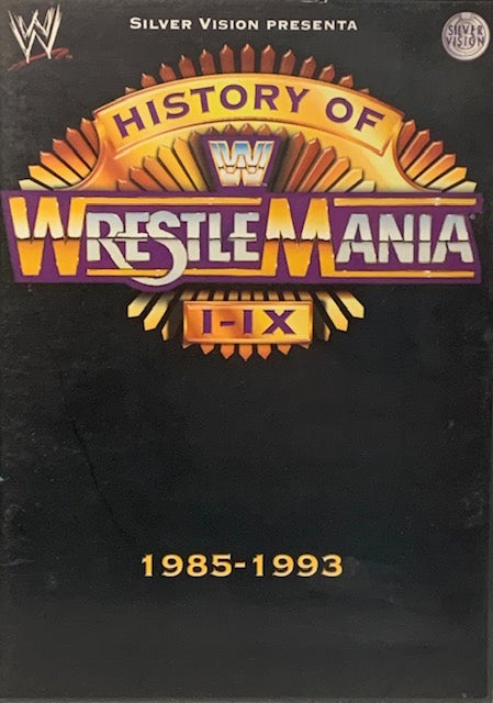 DVD The History of WrestleMania *Edizione italiana* (Usato in ottime condizioni)