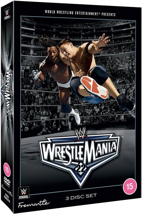 DVD WWE WrestleMania 22 (2006) (3 Dischi)