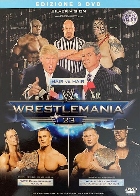 DVD WrestleMania 23 - DVD Triplo (Usato in ottime condizioni) Edizione italiana