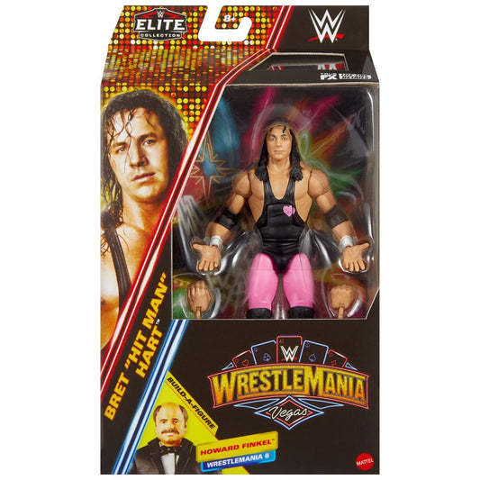 WWE Elite WrestleMania 2025 - Bret Hart (Build Howard Finkel) *DMG*