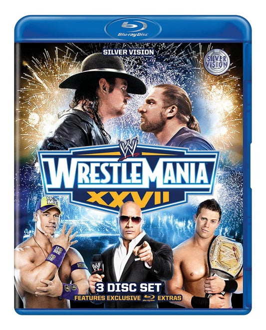 Blu Ray - WrestleMania 27 (3 Dischi)
