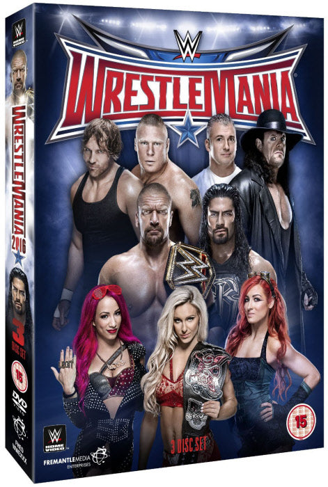 DVD - WrestleMania 32 (3 DVD)