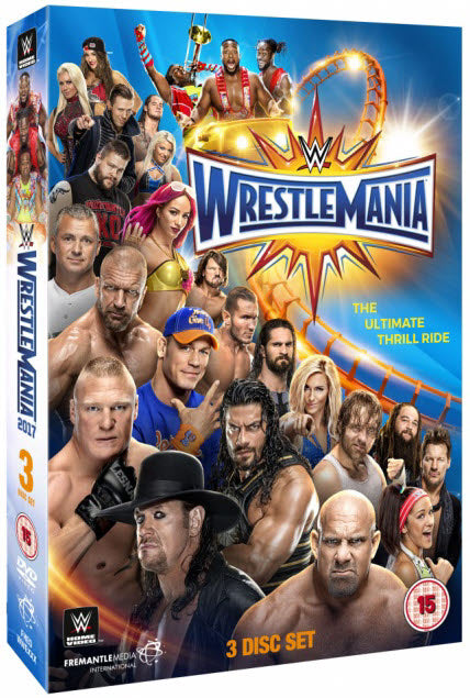 DVD - WrestleMania 33 (3 Dischi)