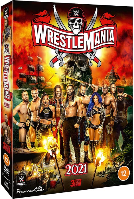 DVD WWE WrestleMania 37 (3 Dischi)