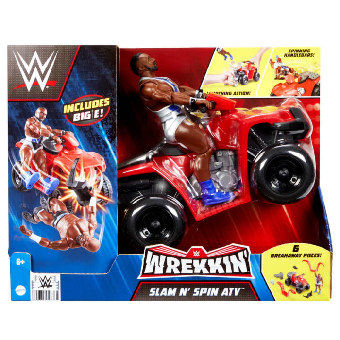 WWE Wrekkin' Slam'n'spin Big E con Quad