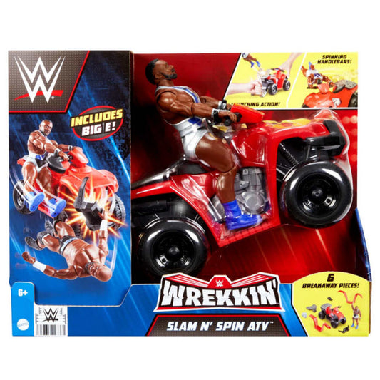 WWE Wrekkin' Slam'n'spin Big E con Quad