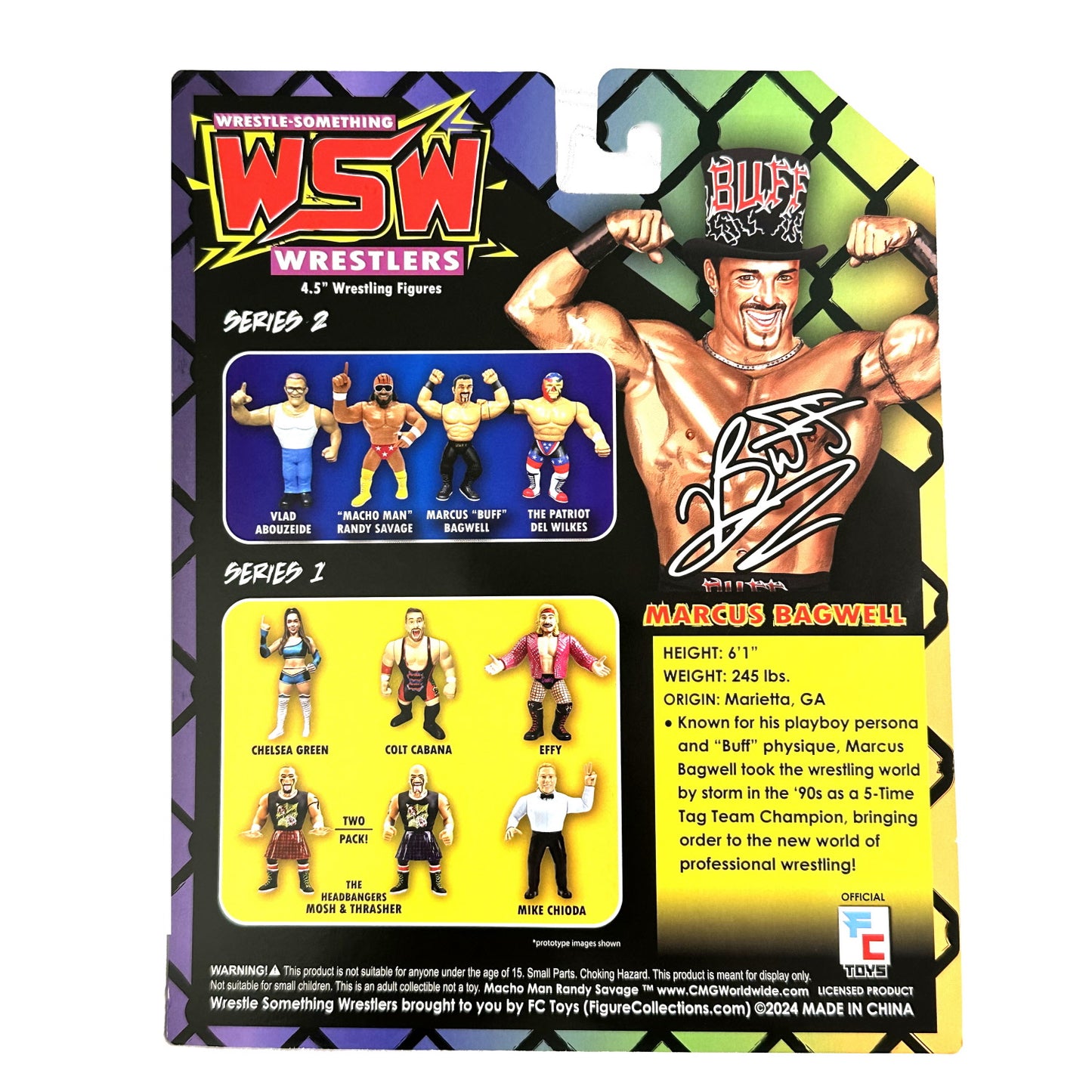 WSW Retro Style Series #2 - Buff Bagwell (Variant)