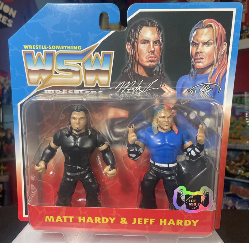 WSW Retro Style Series #4 - Matt & Jeff Hardy - The Hardy Boys (Limited Edition 1:650)