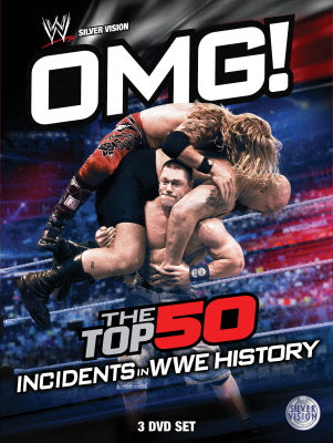 DVD WWE OMG! - Top 50 Incidents in WWE History (3 DVD) *Digipack*
