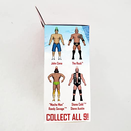 WWE Chibi in Motion Action Figure (Altezza 7cm) - Scegli il personaggio