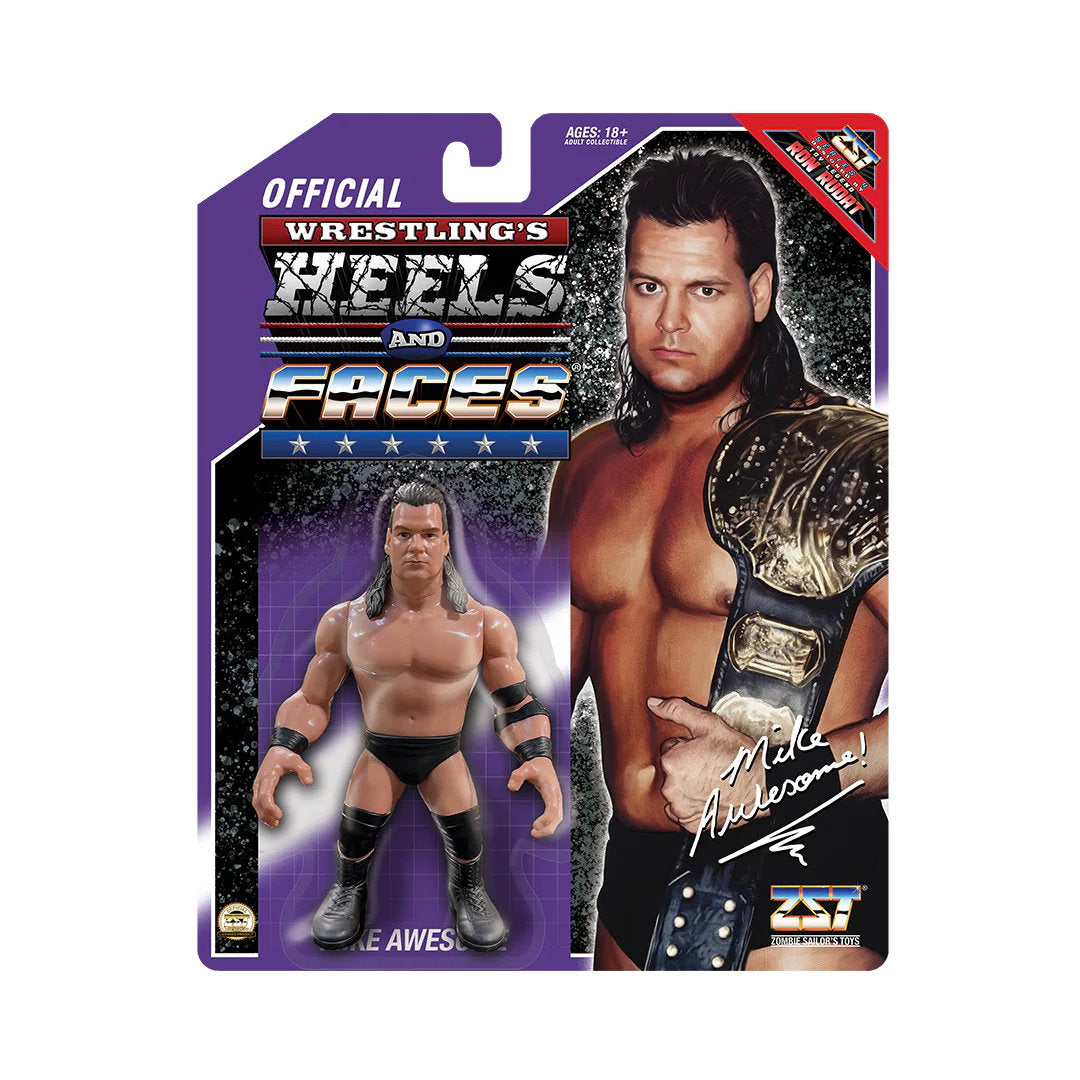 Zombie Sailor Wrestling's Heels & Faces Series 4 - Mike Awesome