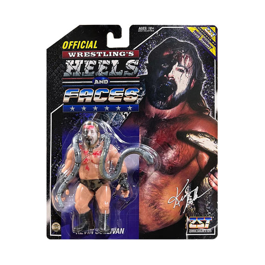 Wrestling's Heels & Faces Limited Edition 1:1500 - Kevin Sullivan (with Snake) - Retro Style Zombie Sailor