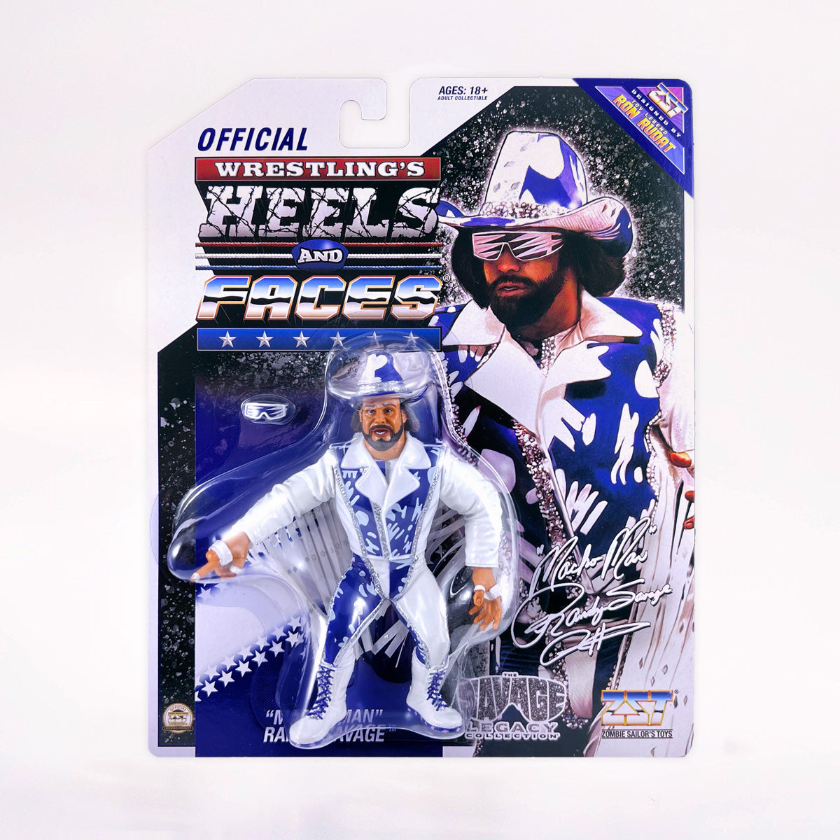 Zombie Sailor Wrestling's Heels & Faces Limited Edition - Macho Man Randy Savage