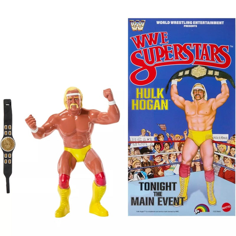 WWE LJN (Mattel) Serie 1 – Hulk Hogan *BESCHÄDIGT*