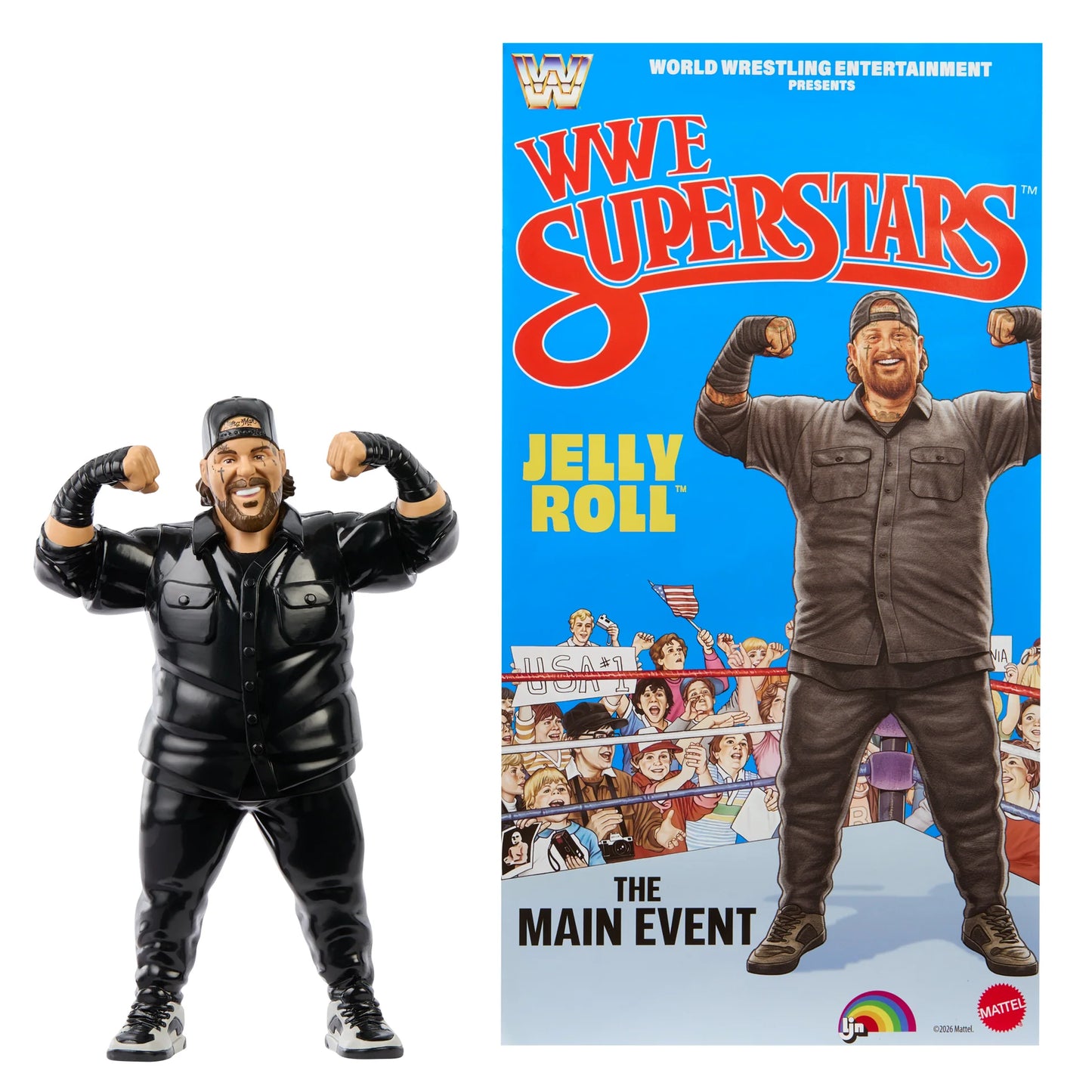 WWE LJN Superstars (Mattel) Series 3 - Jelly Roll