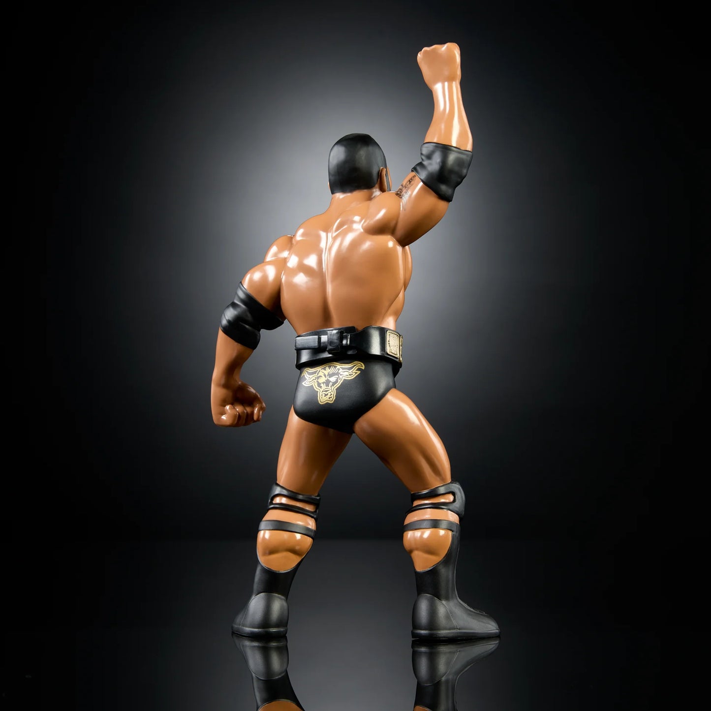 WWE LJN Superstars (Mattel) Series 3 - The Rock (Black Card Chase)