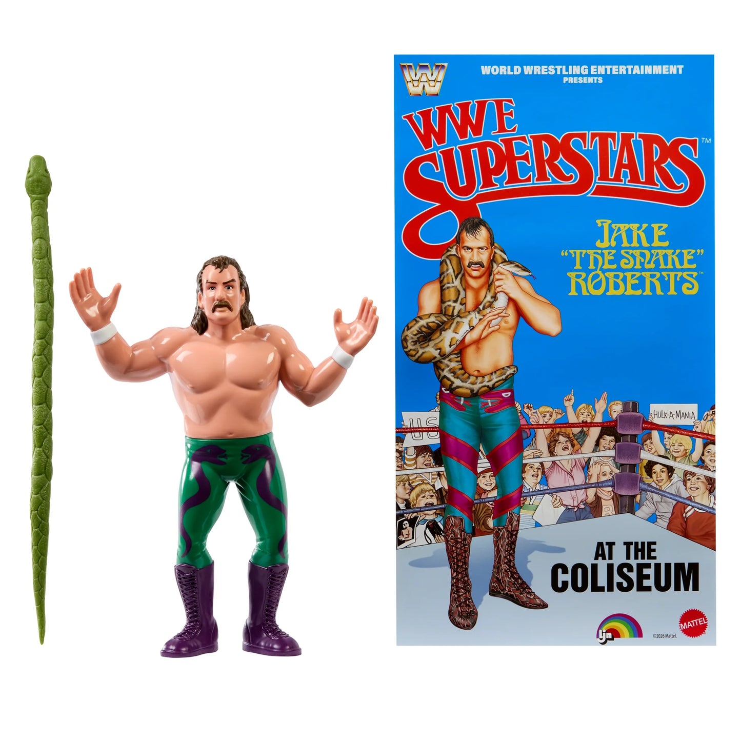 WWE LJN Superstars (Mattel) Series 3 - Jake "The Snake" Roberts (Black Card Chase)