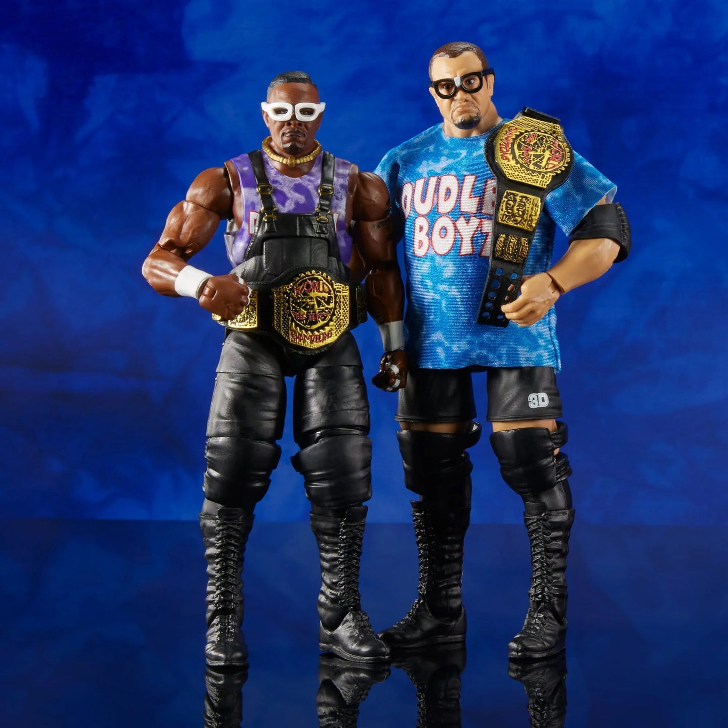 WWE Elite 2-Pack - Bubba Ray & D-Von - The Dudley Boys *DMG*