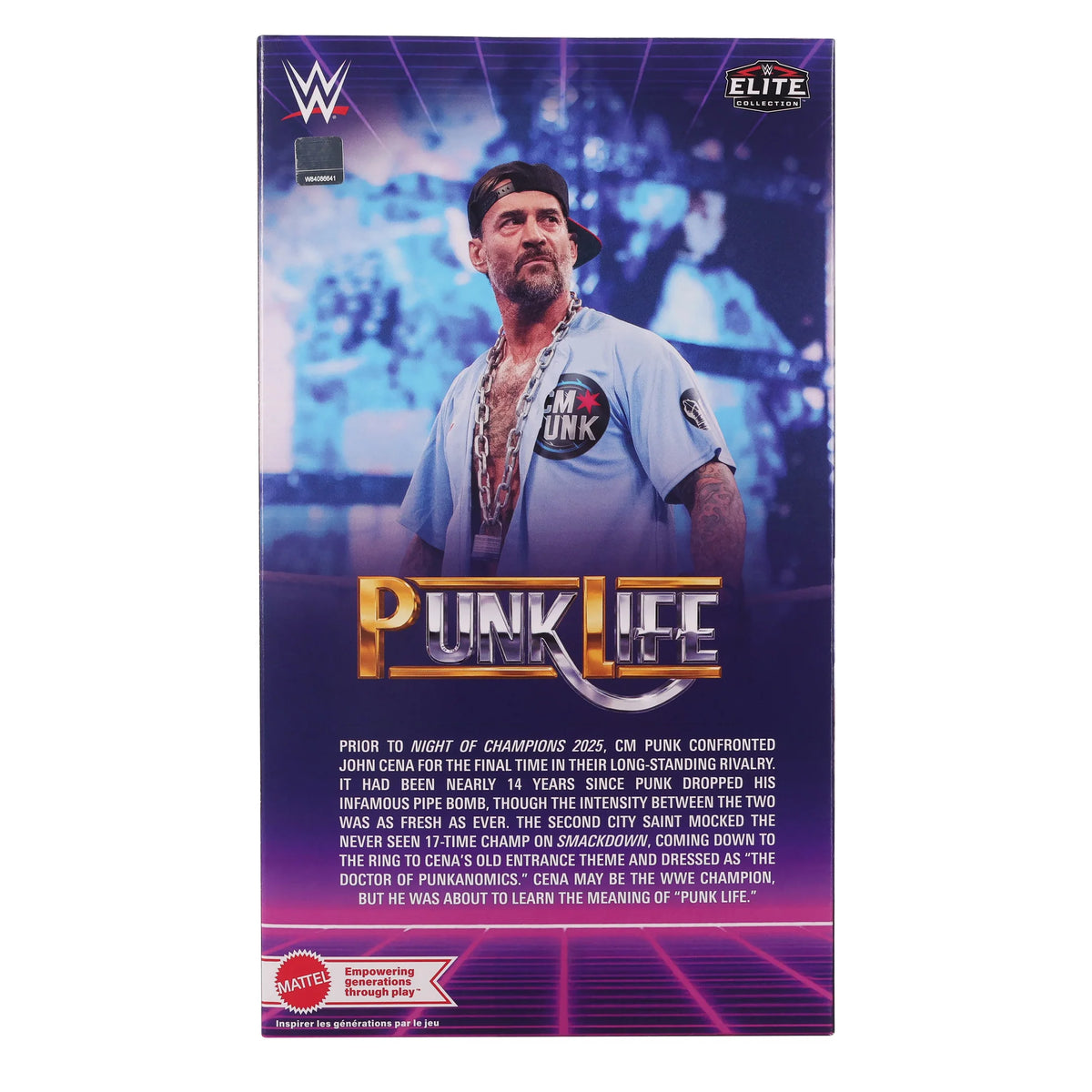 WWE Elite CM Punk 'PunkLife' (Limited Edition Internet Exclusive)