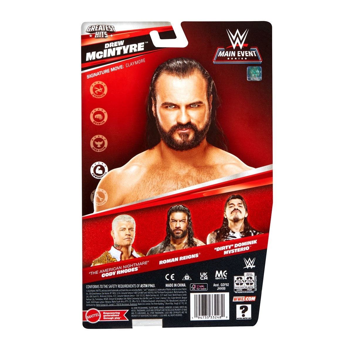 WWE Main Event Greatest Hits 2026 Serie 1 – Drew McIntyre