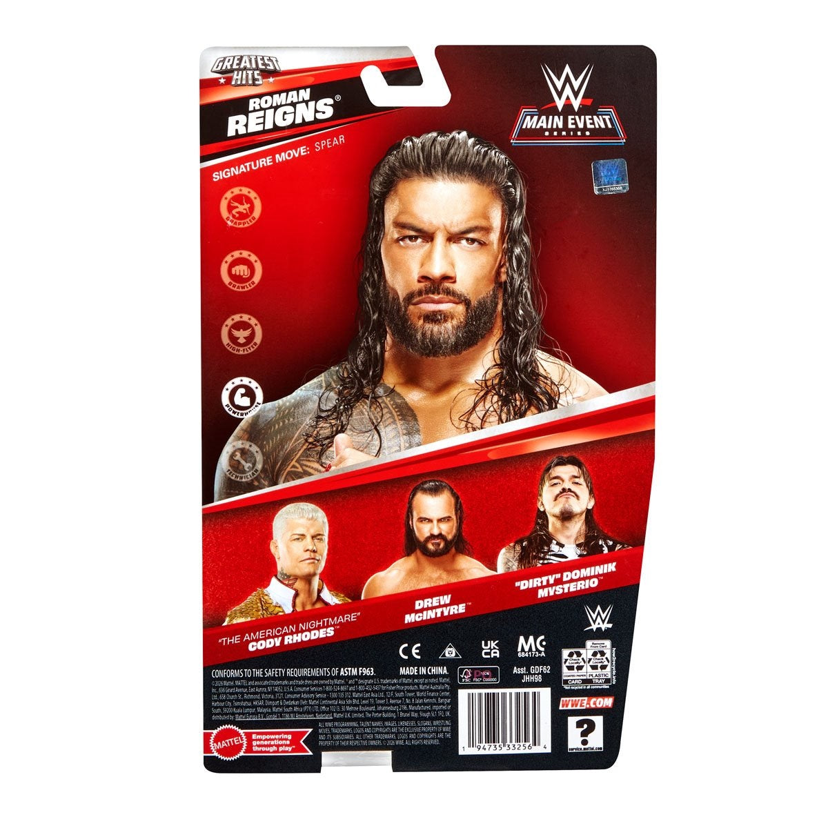 WWE Main Event Greatest Hits 2026 Series 1 - Roman Reigns