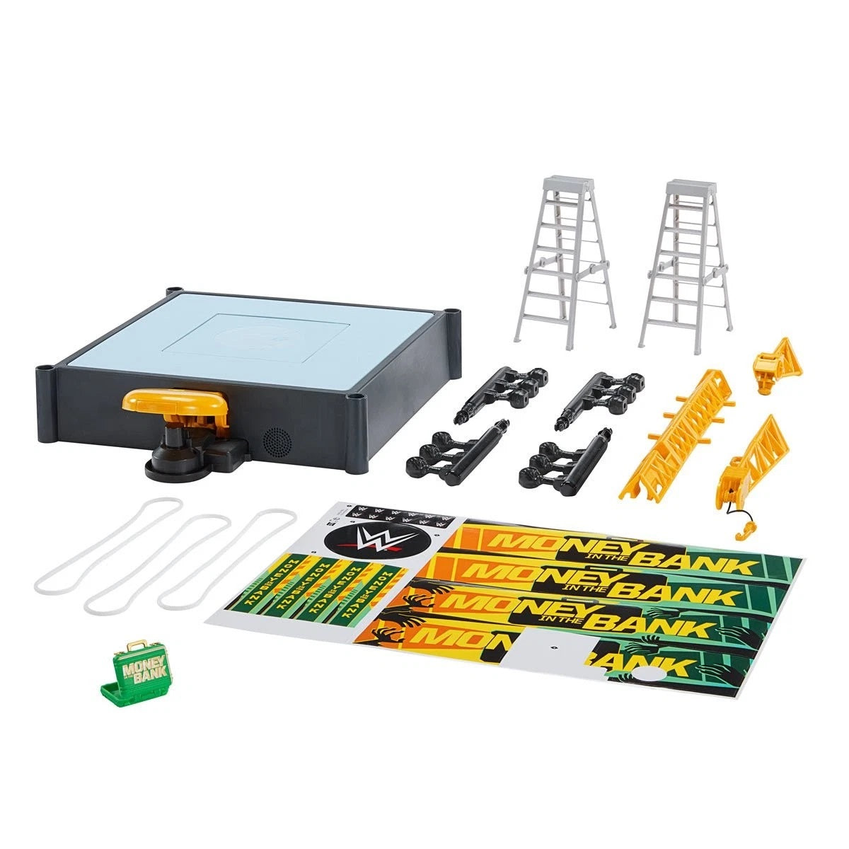 WWE Money in the Bank Playset 2026 Mattel (Ring con effetti audio + Accessori)