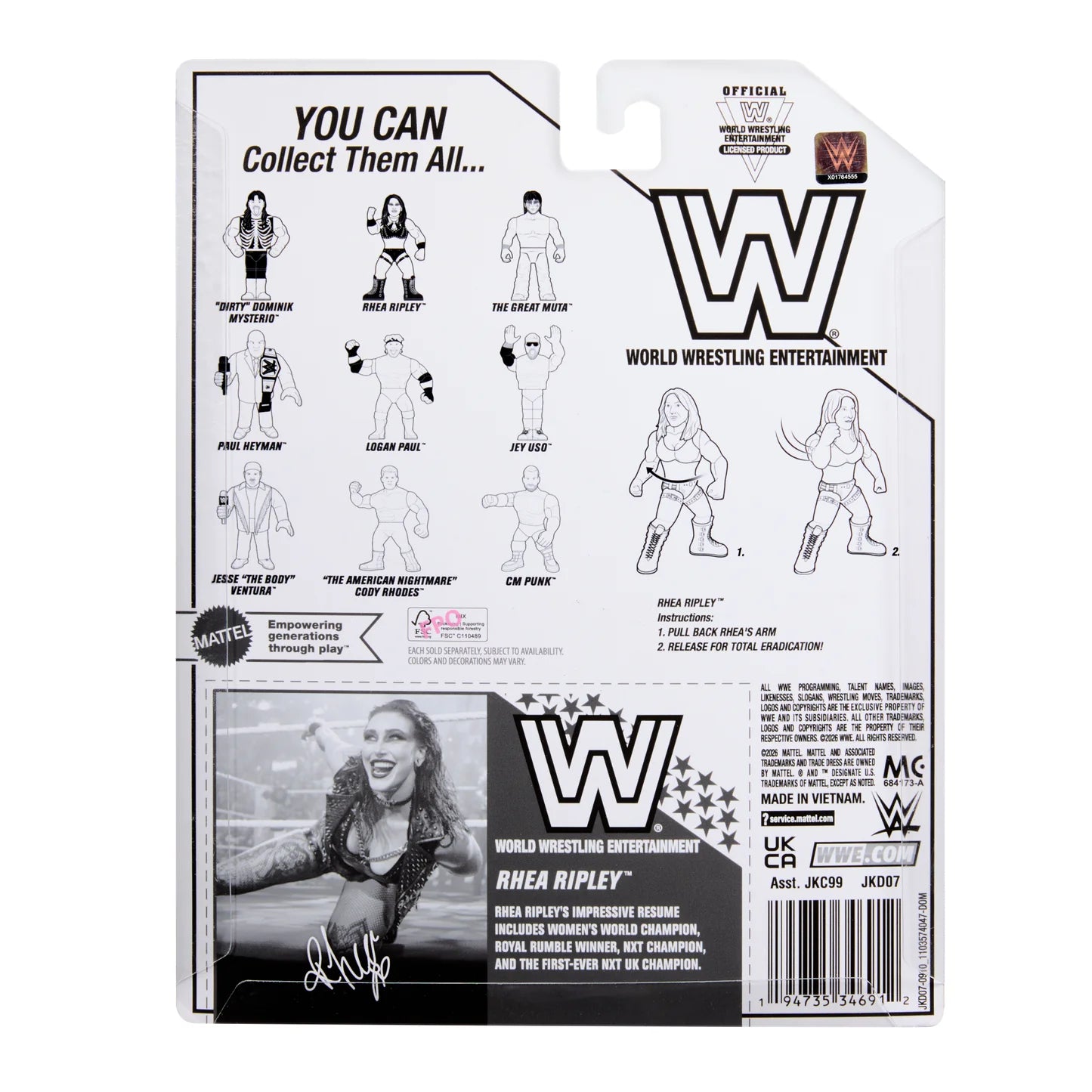 WWE Retro Serie 2026 #3 - Rhea Ripley