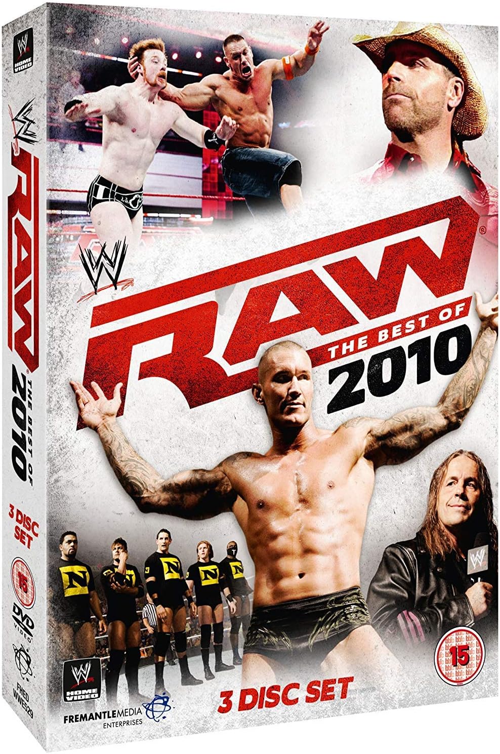 DVD WWE The Best of Raw 2010 (3 Dischi)