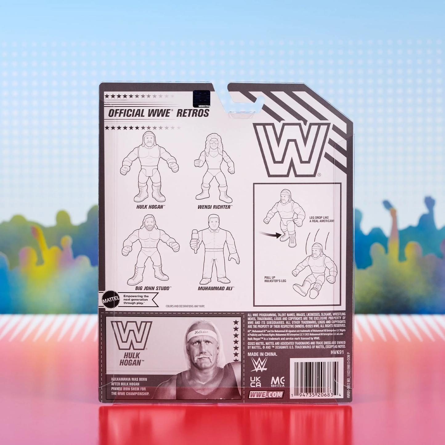 WWE Retro Pack #5 Limitierte Edition (Box mit 4 Figuren)