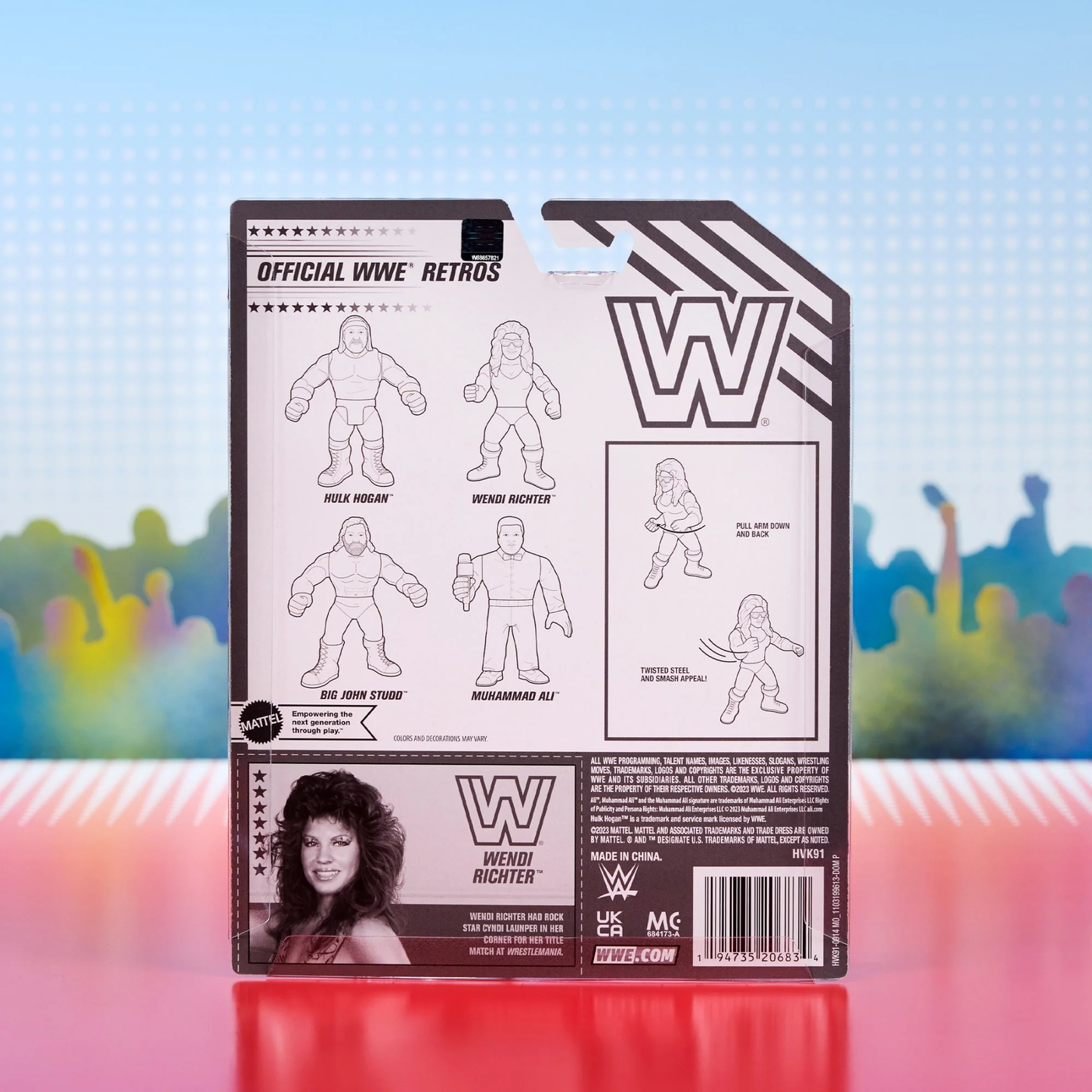 WWE Retro Pack #5 Limitierte Edition (Box mit 4 Figuren)