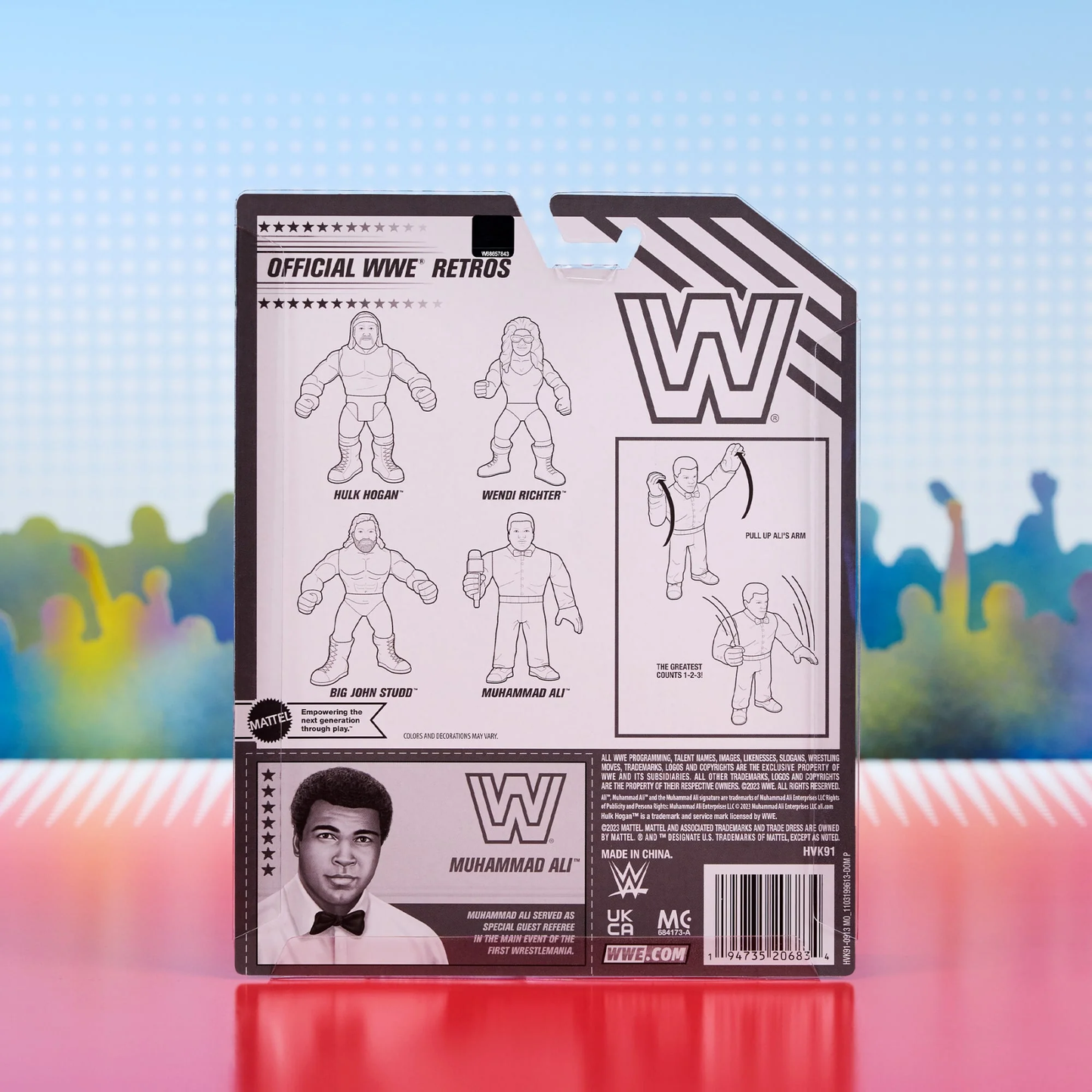 WWE Retro Pack #5 Limitierte Auflage - Muhammad Ali *DMG*