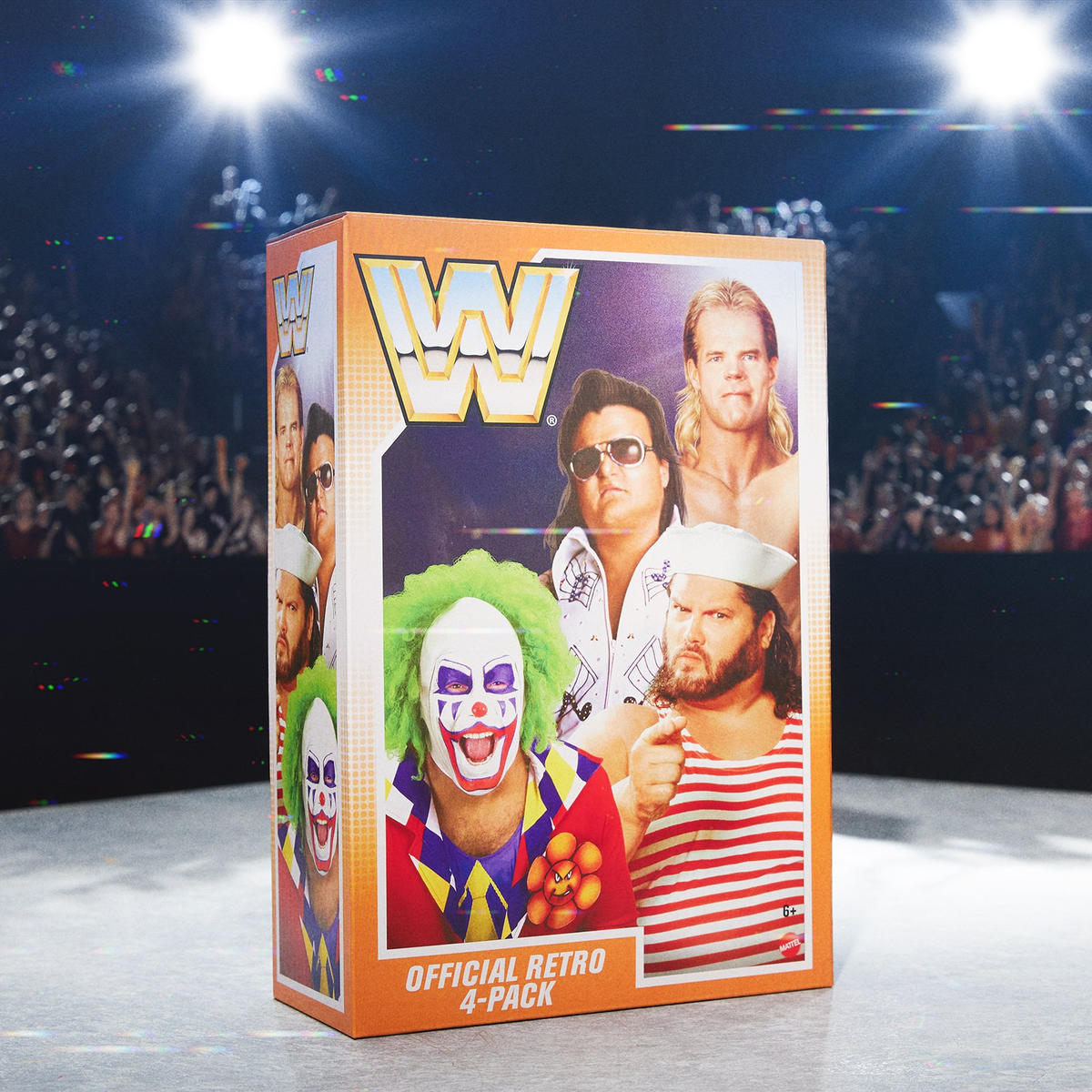 WWE Retro Pack #3 Limitierte Auflage (Box mit 4 Figuren)