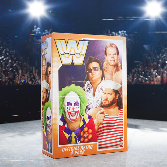 WWE Retro Pack #3 Limited Edition (Box con 4 personaggi)