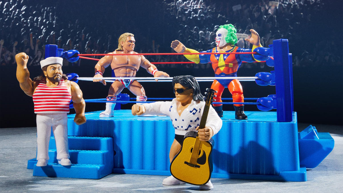 WWE Retro Pack #3 Limitierte Auflage (Box mit 4 Figuren)