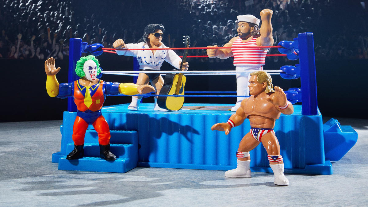 WWE Retro Pack #3 Limitierte Auflage (Box mit 4 Figuren)