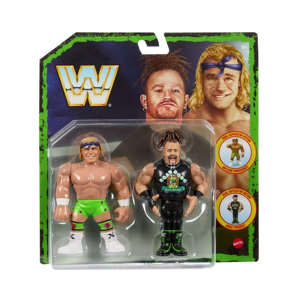 WWE Retro Pack D-Generation-X DX (Box con 4 personaggi) Limited Edition *DMG*