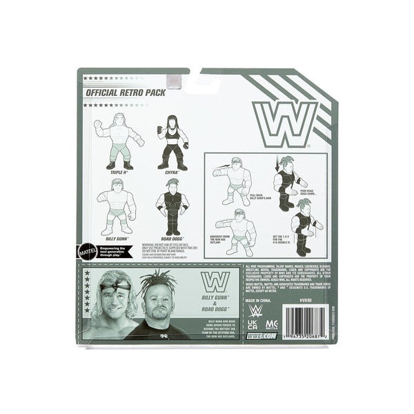 WWE Retro Pack D-Generation-X DX (Box con 4 personaggi) Limited Edition *DMG*
