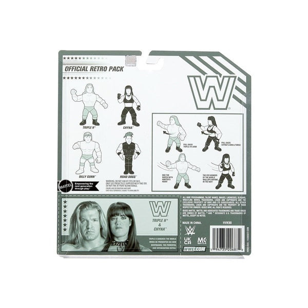 WWE Retro Pack D-Generation-X DX (Box con 4 personaggi) Limited Edition *DMG*