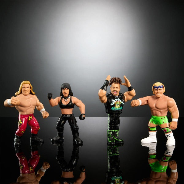WWE Retro Pack D-Generation-X DX (Box con 4 personaggi) Limited Edition *DMG*