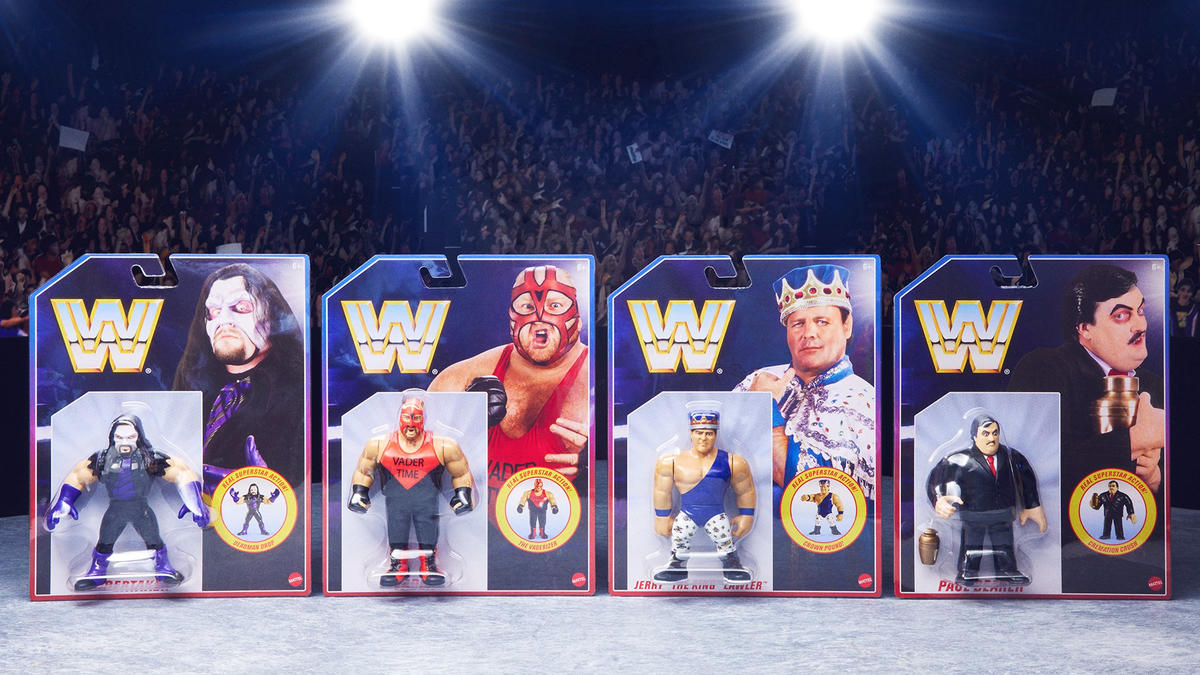 WWE Retro Pack #4 Limited Edition (Box mit 4 Figuren)