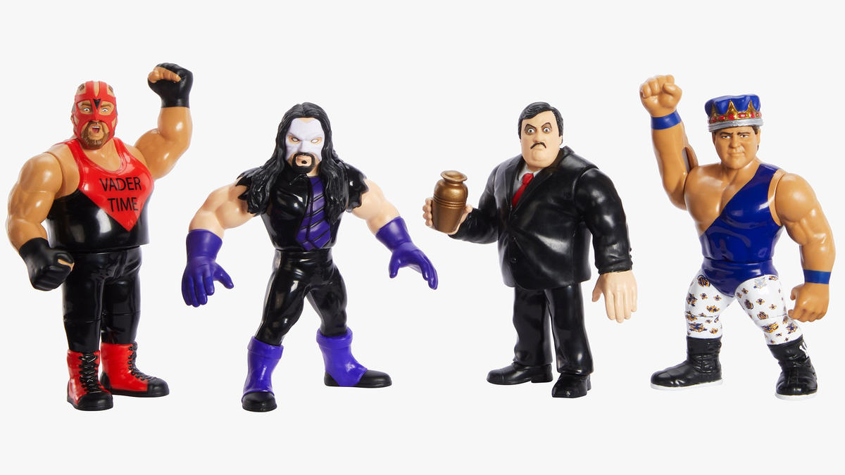 WWE Retro Pack #4 Limited Edition (Box mit 4 Figuren)