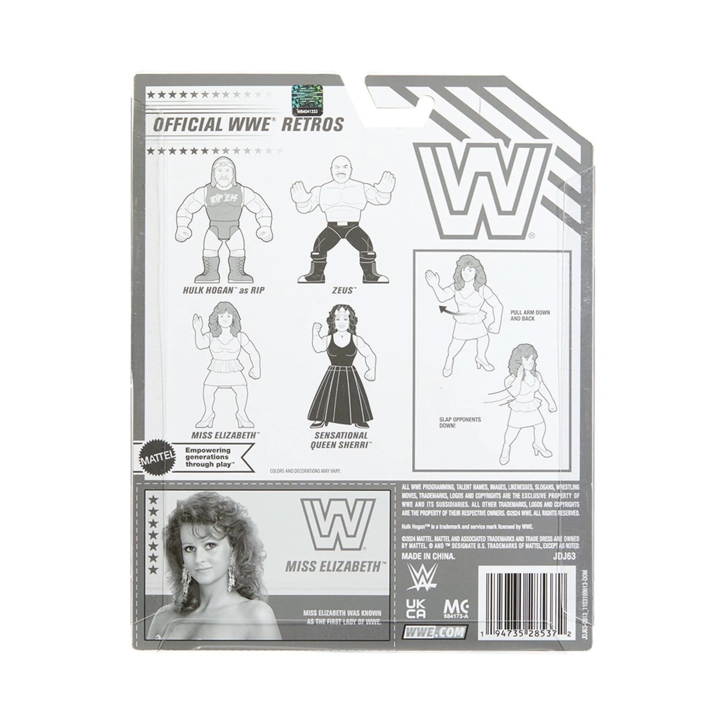 WWE Retro Pack #7 Limited Edition (Box mit 4 Figuren)