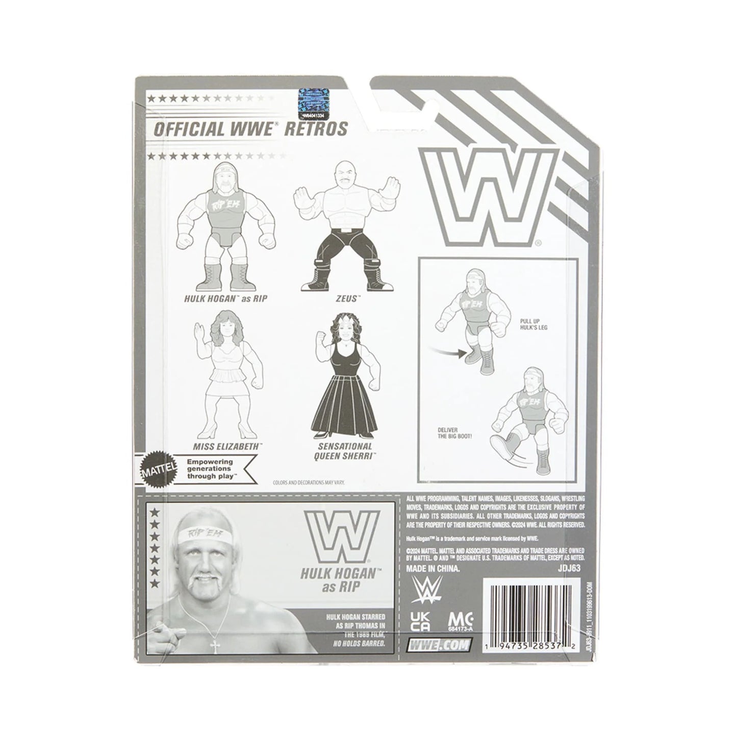 WWE Retro Pack #7 Limited Edition (Box mit 4 Figuren)