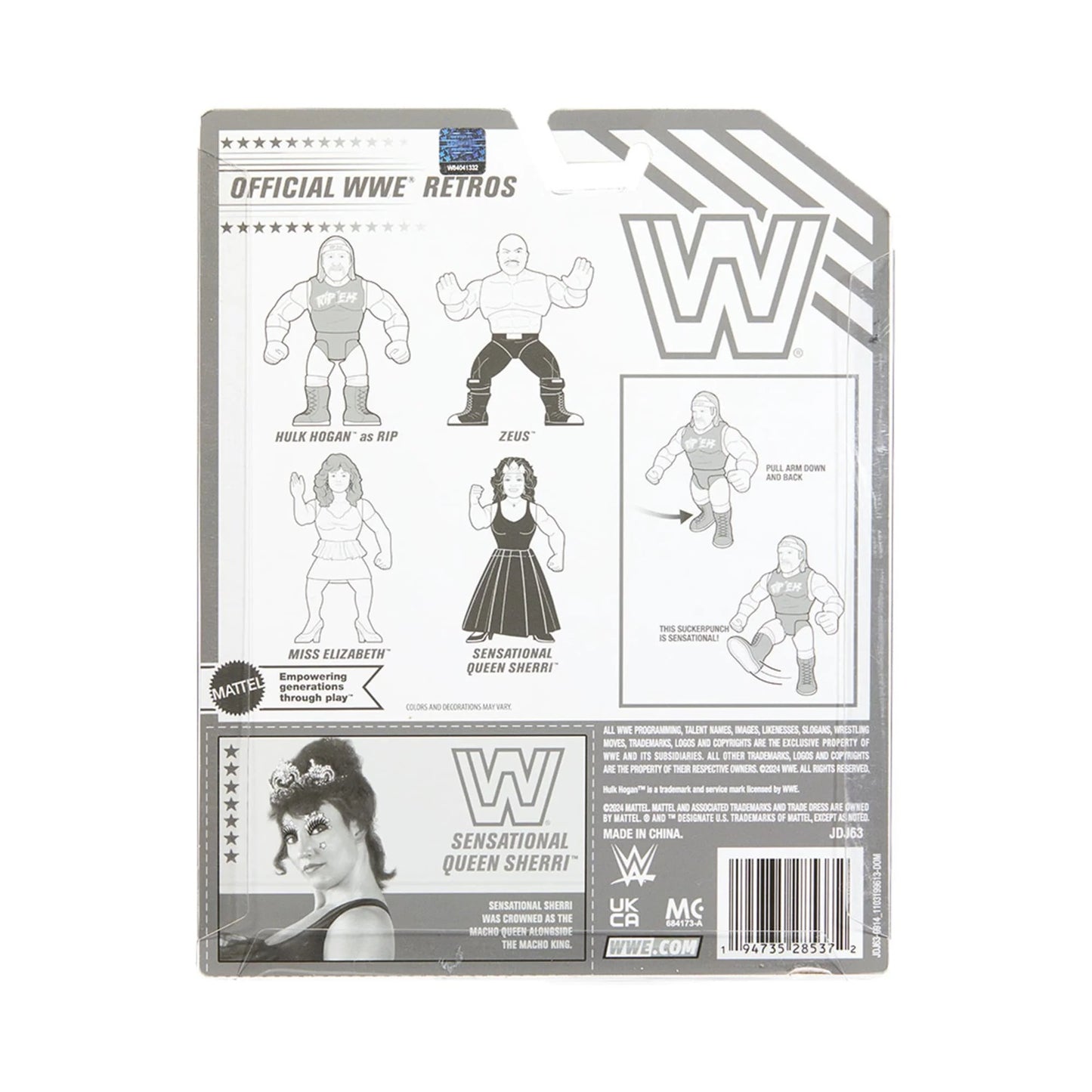 WWE Retro Pack #7 Limited Edition (Box mit 4 Figuren)