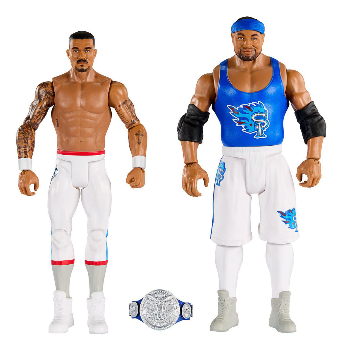 WWE Showdown Series 14 - Montez Ford & Angelo Dawkins "The Street Profits" (Con cintura tag team Smackdown)