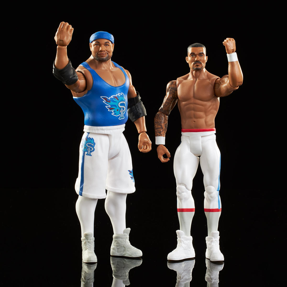 WWE Showdown Series 14 - Montez Ford & Angelo Dawkins "The Street Profits" (Con cintura tag team Smackdown)
